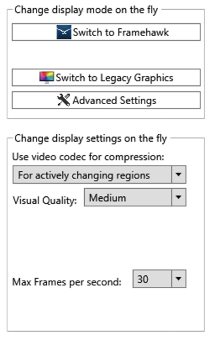 Preview RDanalyzer Change Settings